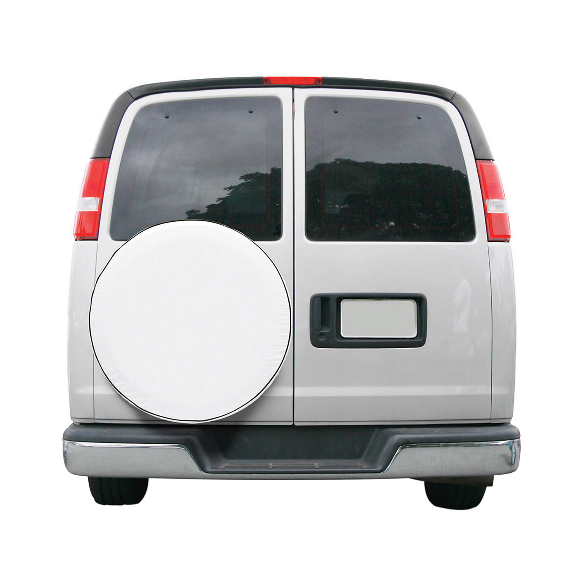 Classic Accessories, RV Universal Fit Spare Tire Cover, Cover Type Tire Covers, Color White, Material Polyester, Model# 80-217-022301-00